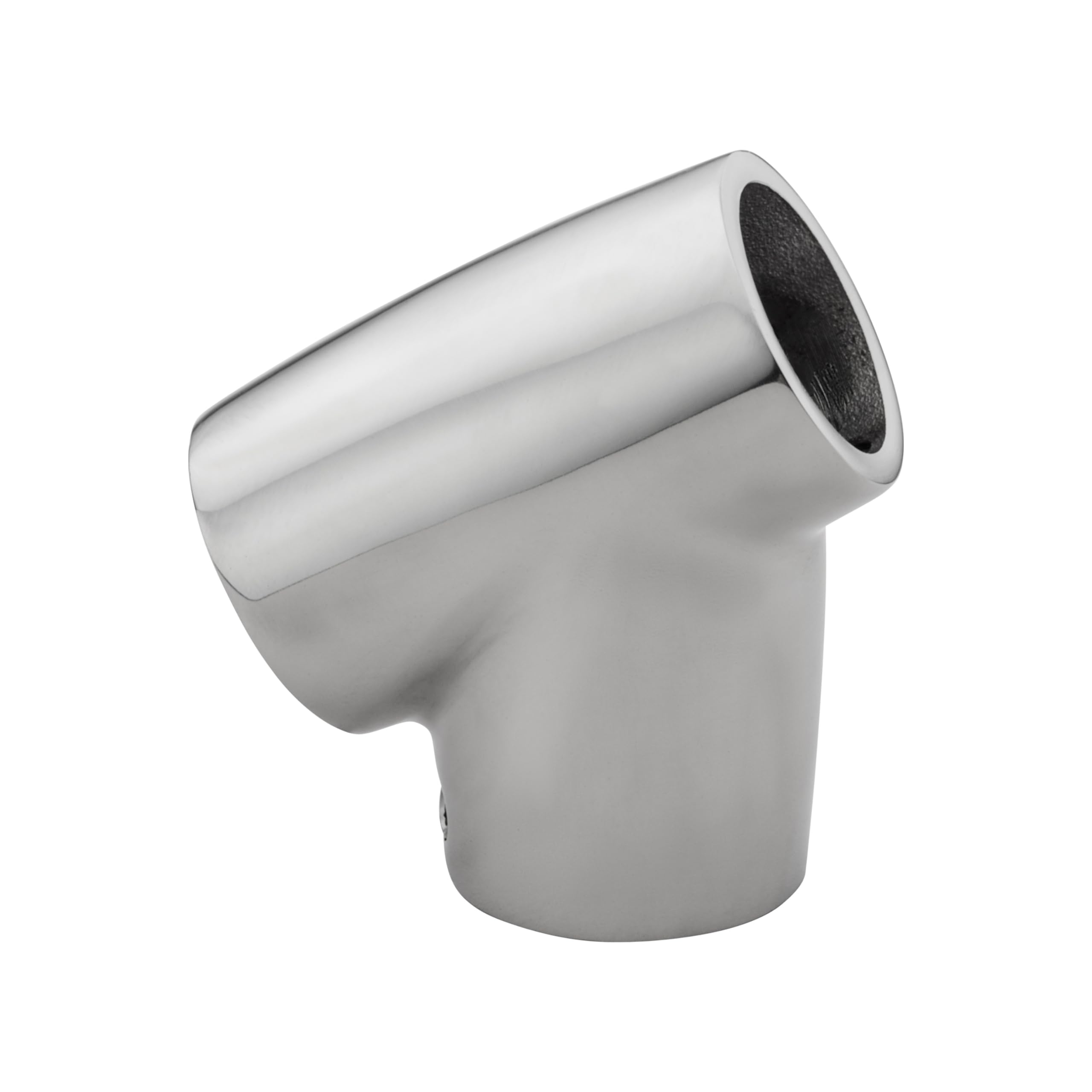 Whitecap Ind S-1490C 60 Universal Tee Rail Fitting - 7/8'' Tube O.D, Cp/Zamac