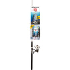 Shakespeare Catch More Fish Striper Spinning Fishing Combo, Includes Fishing Rod & Reel, Berkley Fishing Baits, Live Bait Tackle