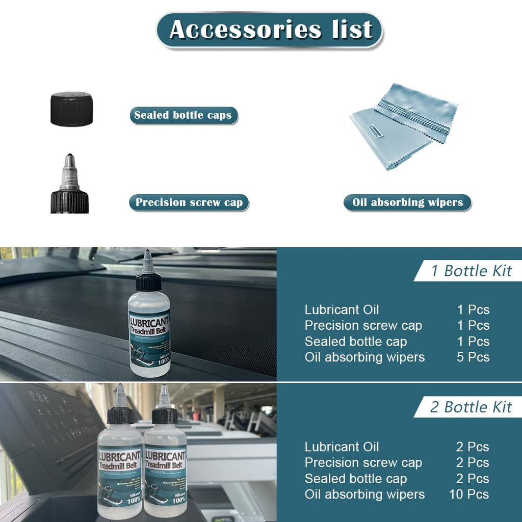 Sekoday Silicone Treadnmill Belt Lubricants/Lubes | Non Toxic And Odorless | High Performance And High Stability | With Precisio