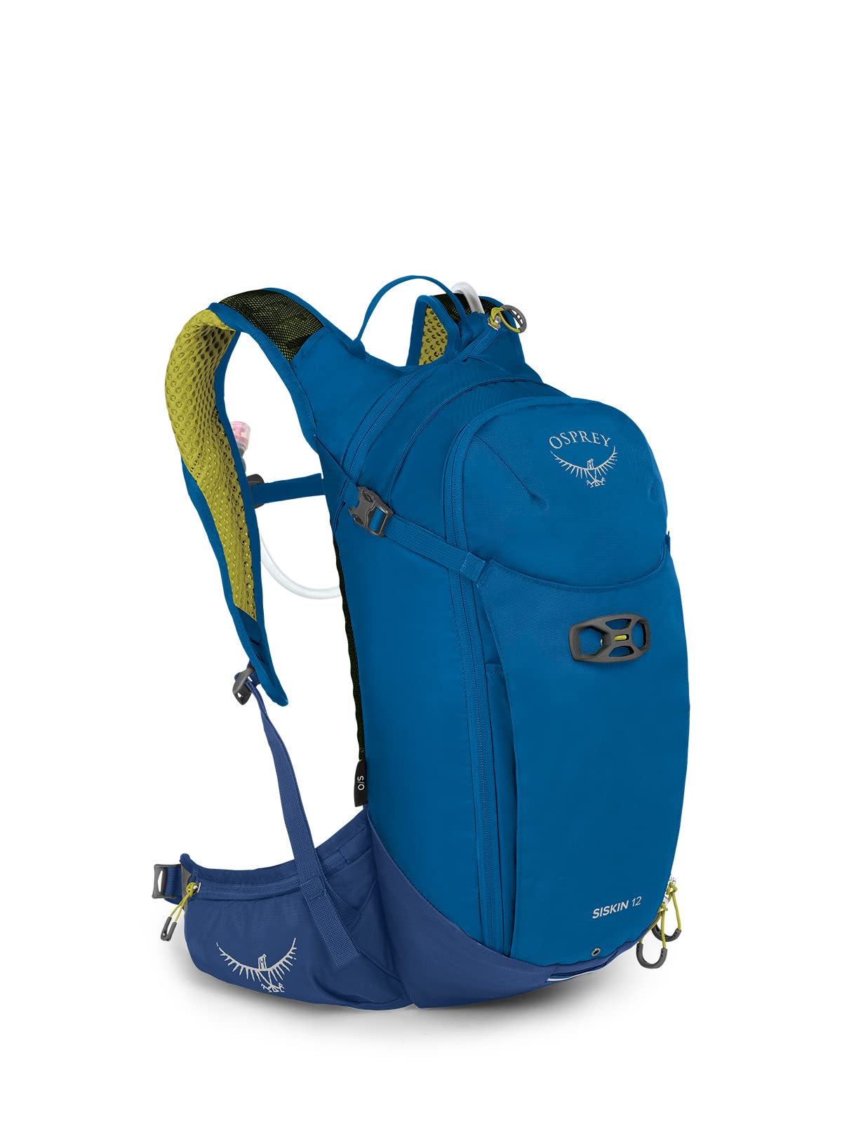 Osprey Siskin 12L Mens Biking Backpack with Hydraulics Reservoir, Postal Blue