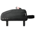 USWE Top Tube Bike Bag Zippered, Bolt on Top Tube Bag, Bicycle Bags for Bikes Front Frame, Waterproof Bike Pouch Pack, Phone Bag