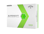Callaway Supersoft Golf Balls 12B Pk (2023 Version, Green)