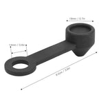 Rubber Dust Cap Cover,Scuba Regulator Dust Cover, Scuba Valve Adapter Regulators Cover Black