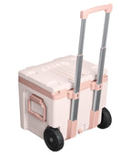 Stanley Adventure Easy-Carry Wheeled Cooler 50qt Rose Quartz