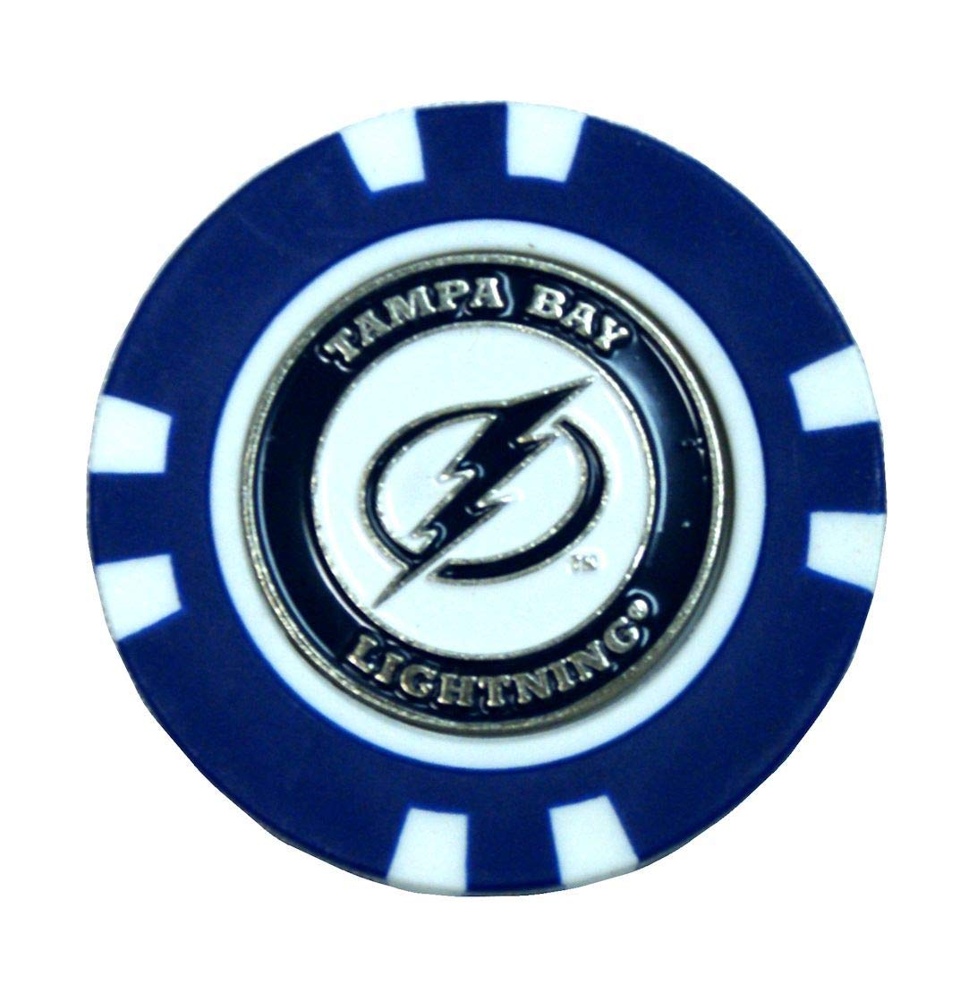 Nhl Tampa Bay Lightning Golf Chip With Marker, Team Color, One Size