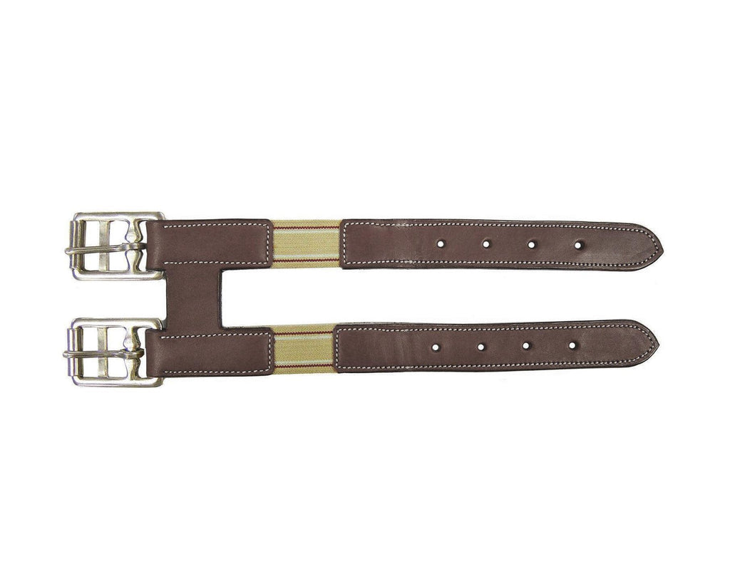 Derby Originals Paris Tack English Leather Elastic Girth Extender, Havana