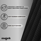 3 Mens Majek Jumbo Size Tour Pro Velvet Golf Grips