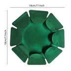 2Pcs Green All-Direction Putting Cup Golf Training Hole Practing Cup Aid Indoor/Outdoor
