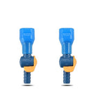 J.Carp On-Off Switch Bite Valve Tube Nozzle Replacement For Hydration Pack Bladder, Straight Pack Of 2