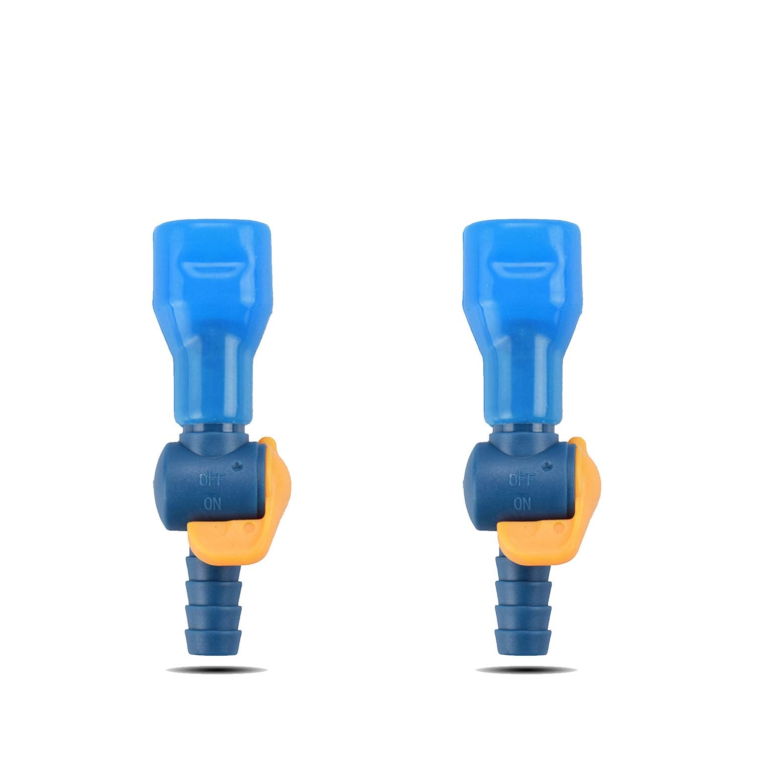 J.Carp On-Off Switch Bite Valve Tube Nozzle Replacement For Hydration Pack Bladder, Straight Pack Of 2