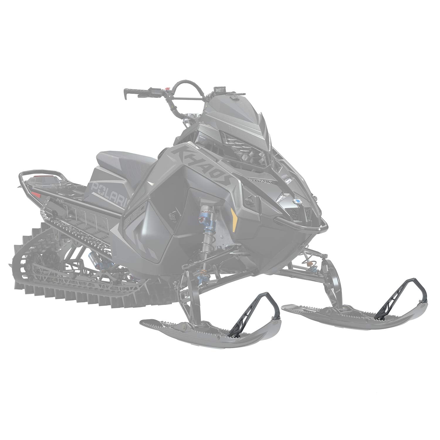 Polaris Snowmobile Ski Toe, Pair - 2889421-804