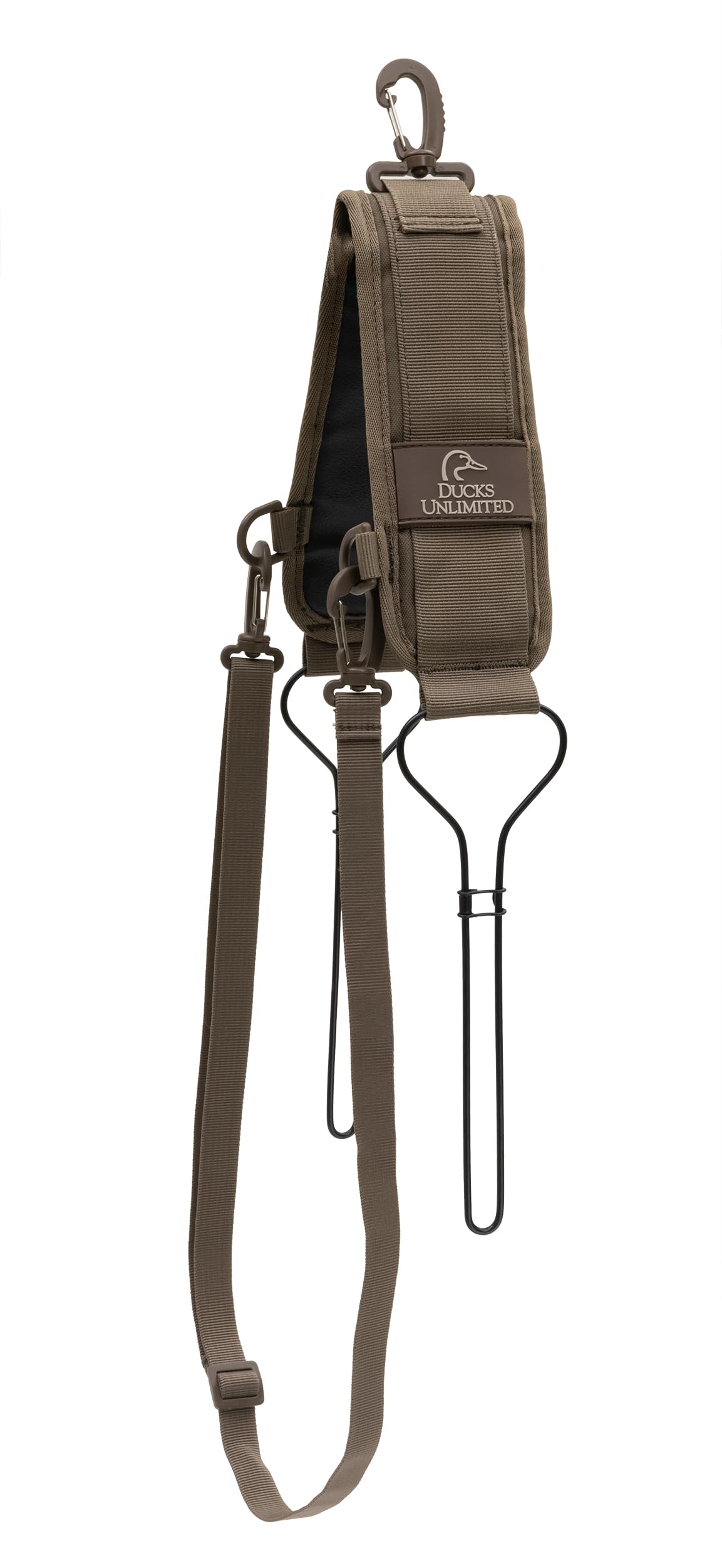 DU Metal Loop Game Tote - Durable Field Tote Bag with Steel Rings, Slip-Resistant Backing & Under-Arm Strap - Heavy-Duty Carry B