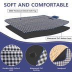 Pupopik Outdoor Picnic Blanket, Xl Foldable Waterproof Sand Beach Mat, Extra Large 80X80In For Beach Camping Hiking Travel Famil