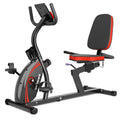 Vanswe Recumbent Exercise Bike For Adults Seniors - For Home Workout With 16 Levels Resistance, 380 Lbs Weight Capacity, Bluetoo