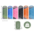 Tuphen- Sleeping Bags For Adults Kids Boys Girls Backpacking Hiking Camping Liner, Cold Warm Weather 4 Seasons Winter, Fall, Spr