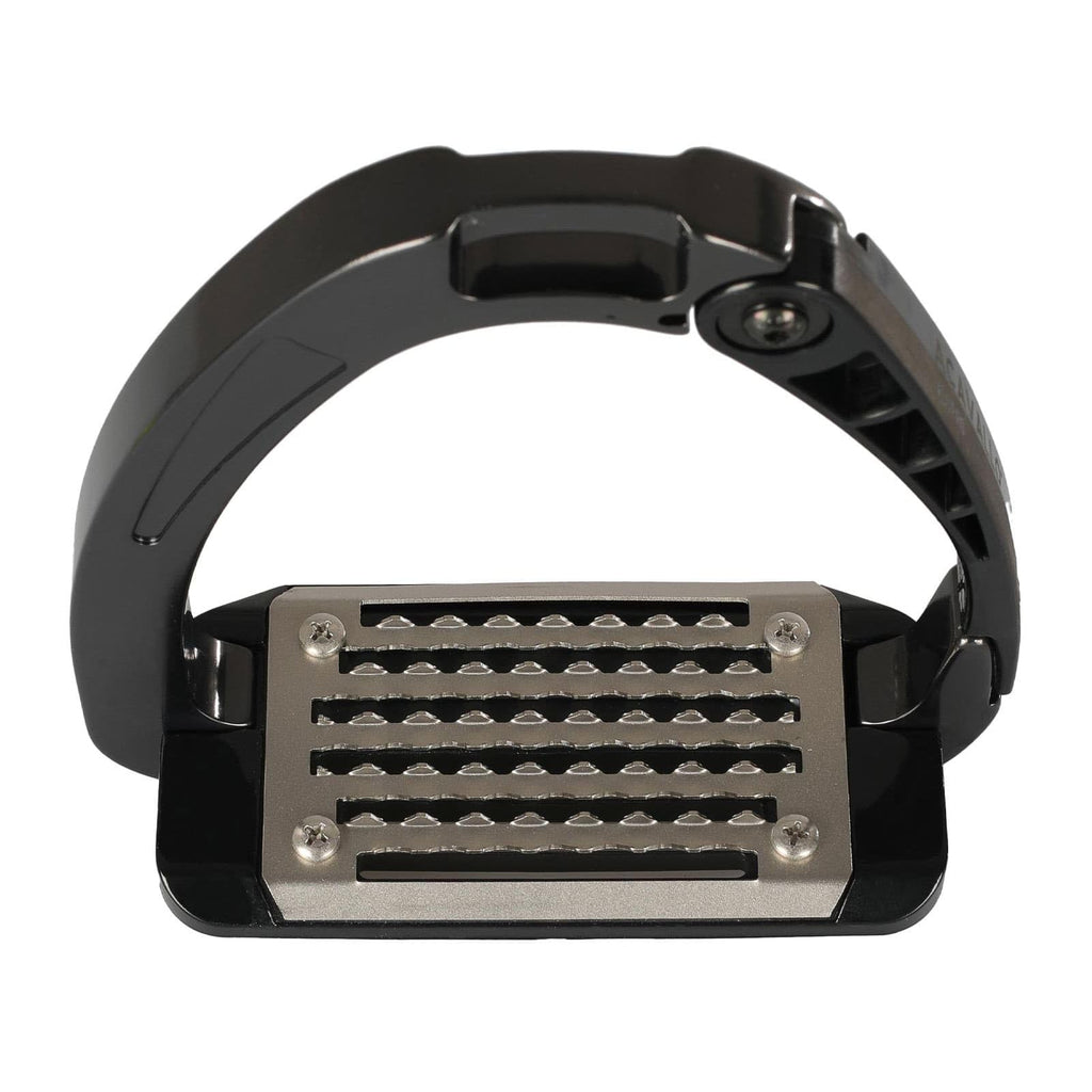 Acavallo Unisexs Charcoal Arena Safety Stirrup, One