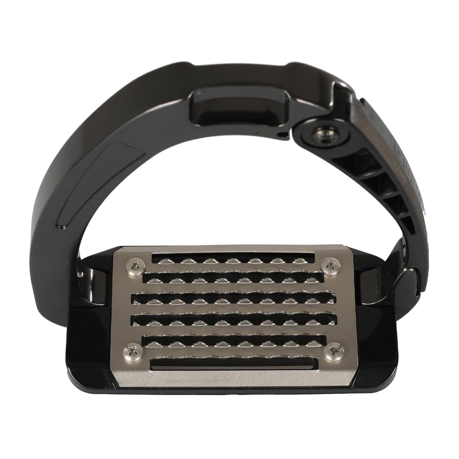 Acavallo Unisexs Charcoal Arena Safety Stirrup, One