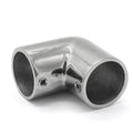NRC&XRC Heavy Dudy Marine Grade 316 Steel Stainless 2-Way Boat Hand Rail Fitting 90 Degree Elbow for 7/8 O.D. Tube