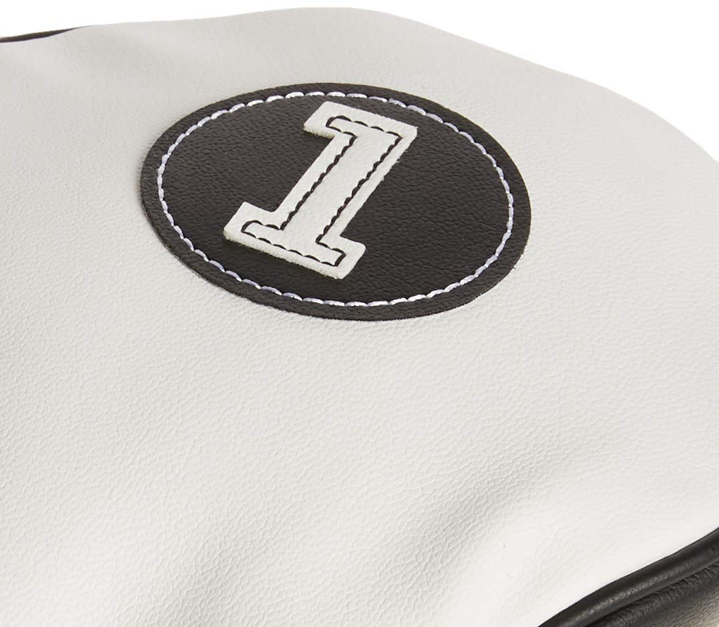 Taylormade Golf Driver Headcover,White/Black/Red