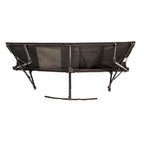 Kamp-Rite Standard Kwik Cot Quick Setup 1 Person Sleeping Bed With Side Storage Pockets, Storage Hammock And 600D Carry Bag, Bla