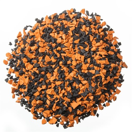 Fast Patch Poured-in-Place Surfacing Repair Kit Fix Rubber Playground (Orange/Black, Standard)