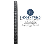 2 Pack 26 X 1 3/8 (37-590) Road Bike Tires Plus 2 Pack 26'' Bike Tubes 26X1 3/8 Av33 Schrader Valve Compatible With 26X1 3/8 Bik