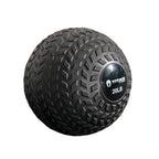 Titan Fitness 20 Lb Rubber Tread Slam Ball, Dead Bounce, 10In Diameter, Weight Workout - Throw, Catch, Slam, Twist