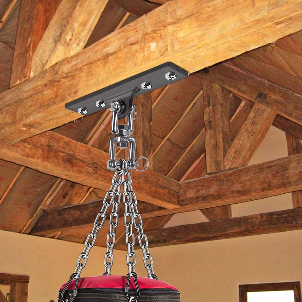 Dolibest Heavy Bag Hanger,Wall Ceiling Mount Hook 360