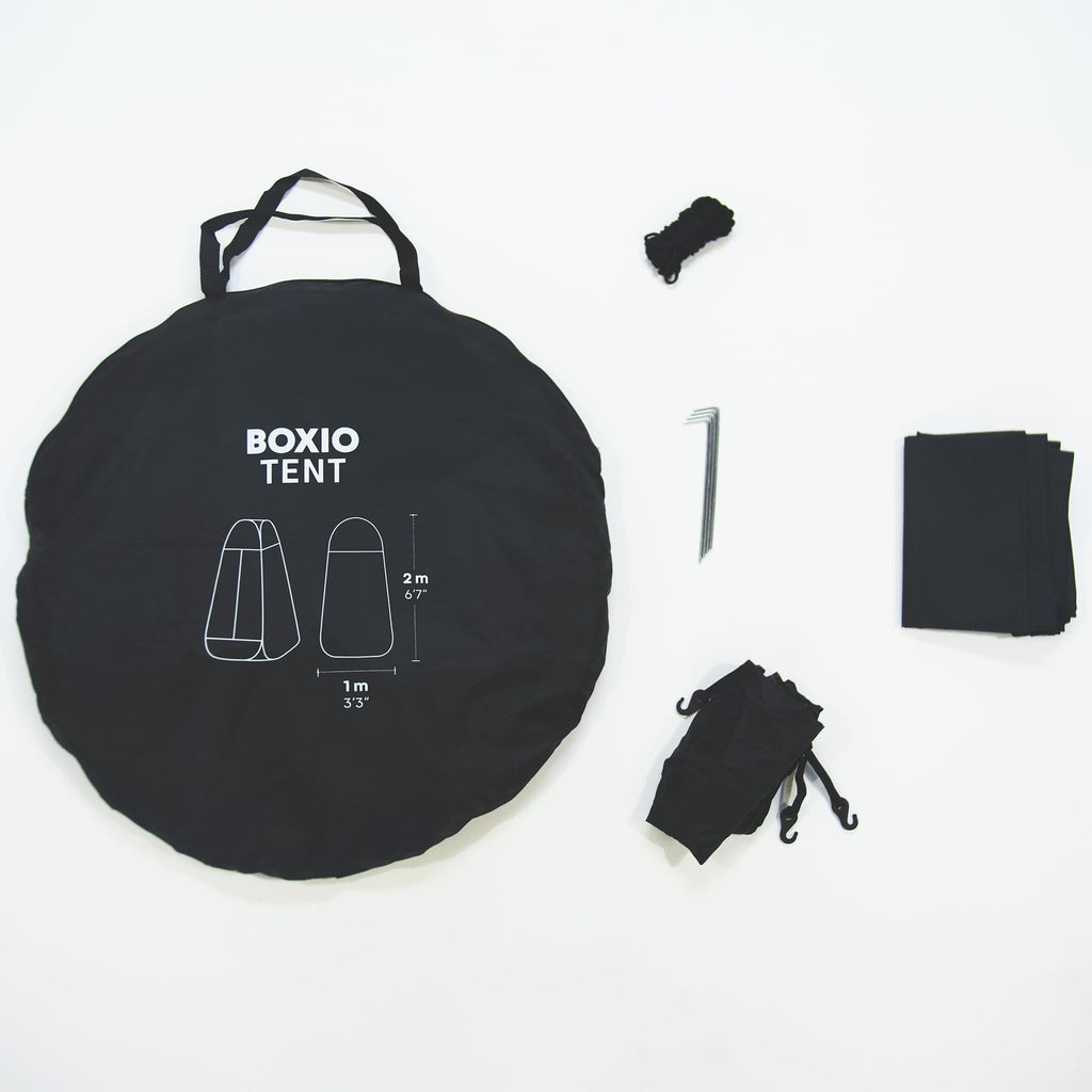 Boxio - Tent : Pop Up Portable Camping Shower And Camping Toilet Tent - Outdoor Camping Gear And Camp Shower Solution