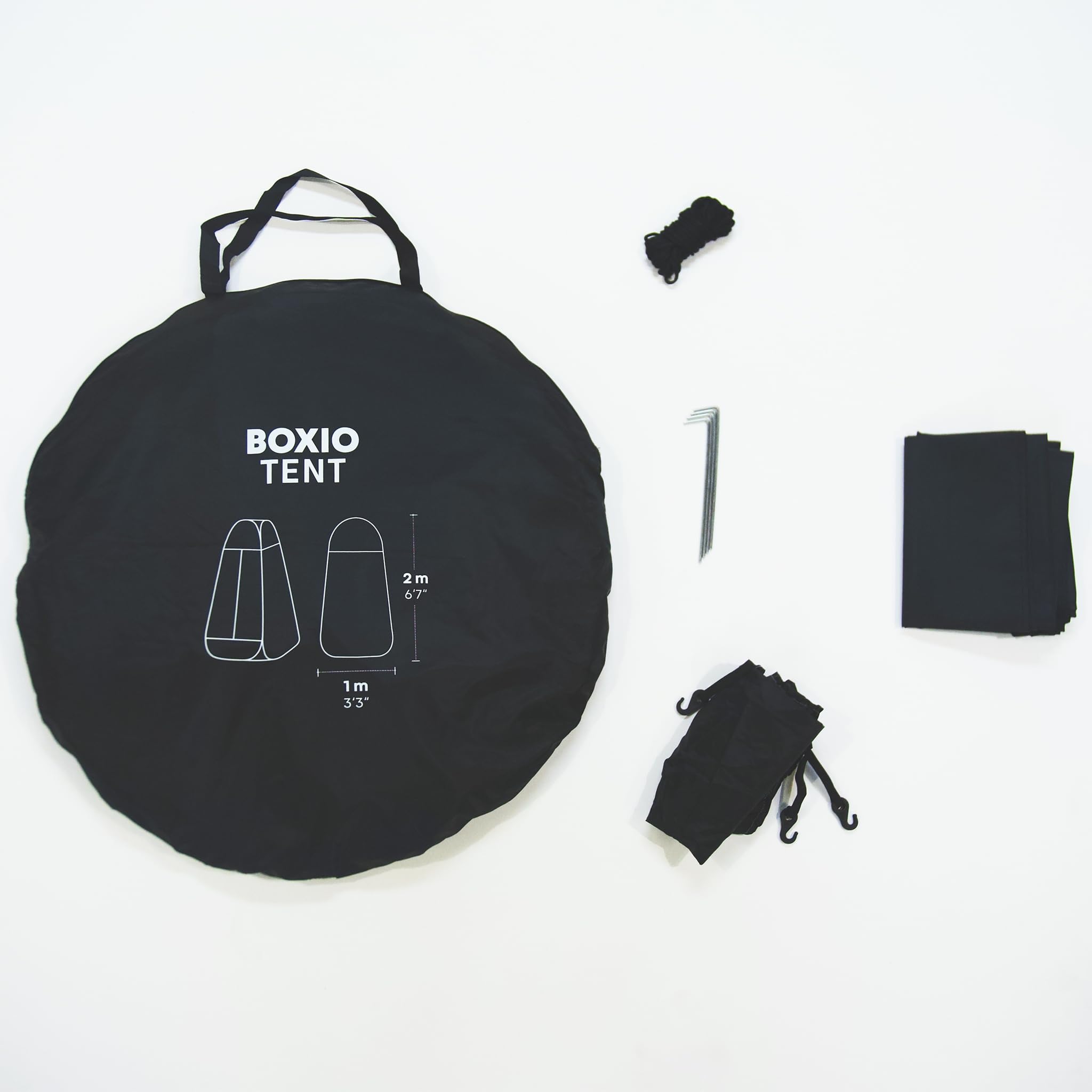 Boxio - Tent : Pop Up Portable Camping Shower And Camping Toilet Tent - Outdoor Camping Gear And Camp Shower Solution
