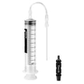 Thinvik 3.5 Oz/100Ml Bike Tubeless Sealant Injector Syringe For Stans No Tubes Sealant And Other Sealants, Presta Schrader Valve