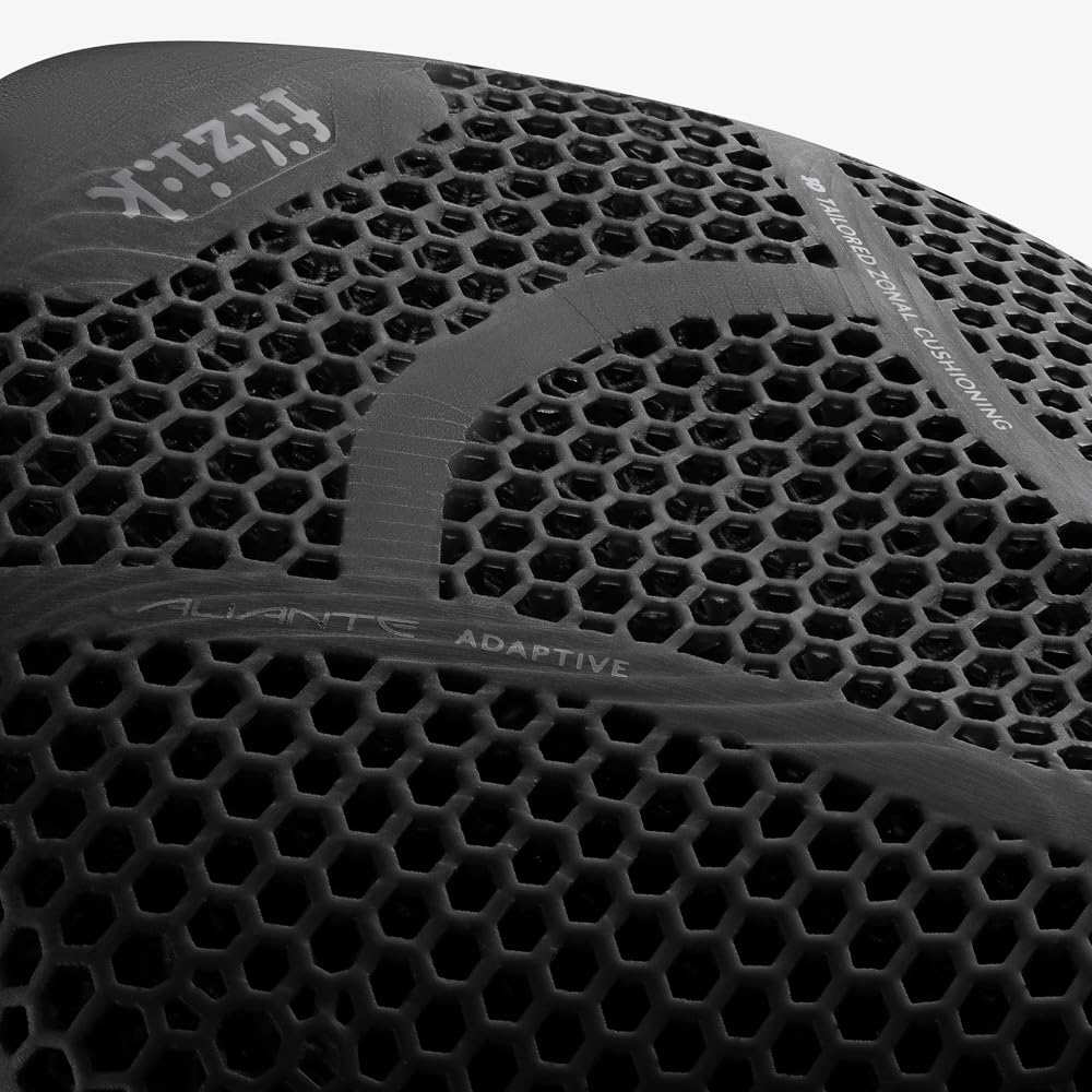 Fizik Tempo Aliante R1 Adaptive,Road Racing 3D Printed Carbon Saddle, Black, 155mm