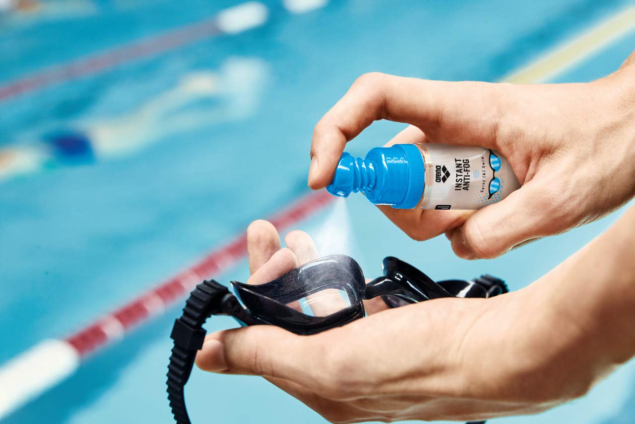 Arena Instant Anti-Fog Spray Swim Goggles Treatment, Clear