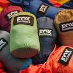 Fox Outfitters Neolite Double Camping Hammock - Lightweight Portable Nylon Parachute Hammock For Backpacking, Travel, Beach, Yar