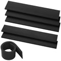 Dansydaisy 5 Pcs Equine Saddle Shims 2 Sizes Horse Saddle Pad Shock Absorbing Western Seat Cushion for Equine Protection Supplie