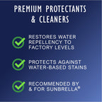 303 Products Marine Fabric Guard - Water Repellent & Stain Shielding Fabric Spray, Safe For All Outdoor Upholstery, Simple & Eas