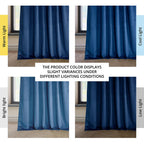 Hpd Half Price Drapes Heritage Plush Velvet Curtains For Bedroom  Living Room 50 X 84, Vpyc-198604-84 (1 Panel) Pisces Blue