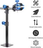 Rockbros Bike Repair Stand Wall Workbench Mount Rack Workstand Clamp Height Adjustable Home Bicycle Maintenance Rack For Road Mo