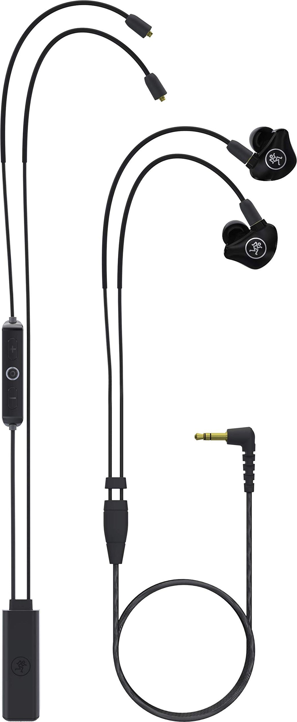 Mackie Mp Series In-Ear Headphones  Monitors With Dual Hybrid Driver And Bluetooth Adapter (Mp-240Bta)