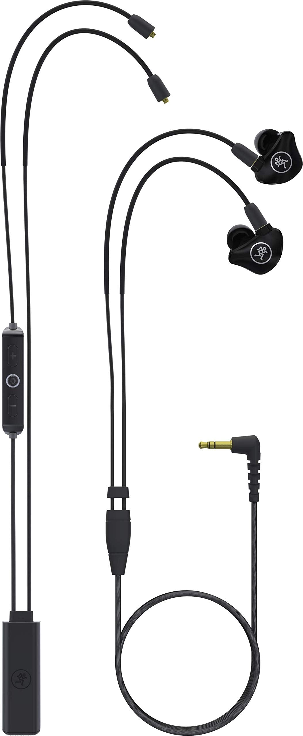 Mackie Mp Series In-Ear Headphones  Monitors With Dual Hybrid Driver And Bluetooth Adapter (Mp-240Bta)