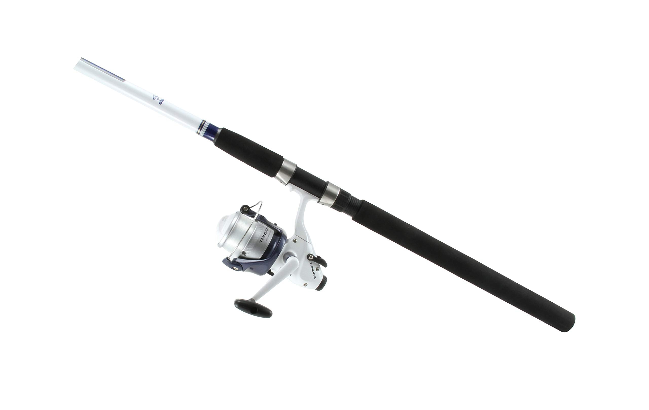 Okuma Tbf-1002-65 Tundra Baitfeeder Combo, 10' Medium/Heavy 2 Piece White