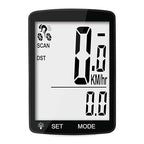Nellvita Wireless Bike Computer, 20 Multi-Functions, Real Waterproof Bicycle Speedometer, Cycling Odometer With 3'' Large Lcd Di