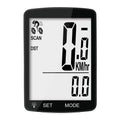 Nellvita Wireless Bike Computer, 20 Multi-Functions, Real Waterproof Bicycle Speedometer, Cycling Odometer With 3'' Large Lcd Di