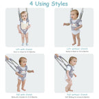 Ocanoiy Baby Walking Harness Handheld Baby Walker Assistant Belt Adjustable Toddler Infant Walker Safety Harnesses Standing Up A
