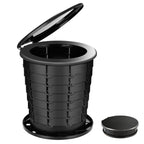 Triptips Upgrade Retractable Portable Toilet For Travel, Adjustable Height Camping Toilet For Adults Kids, Foldable Toilet For C