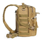 Hopopower Tactical Sling Bag Pack Military Assault Rucksack Shoulder Bag Backpack Chest Pack Handbag Waterproof For Travel Schoo