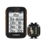 Coospo Bike Computer Wireless Gps,Bike Speedometer With Auto Backlight, Bluetooth5.0 Ant Cycling Gps Computer,Bicycle Computer W