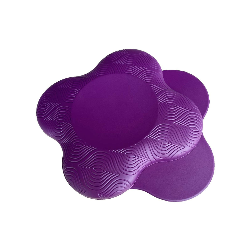 Zealtop Yoga Knee Pad Cushion Extra Thick For Knees Elbows Wrist Hands Head Foam Yoga Pilates Work Out Kneeling Pad (Purple 2Pac