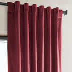 Hpd Half Price Drapes Heritage Plush Velvet Curtains For Bedroom  Living Room 50 X 96, Vpyc-179758-96 (1 Panel) Cinema Red