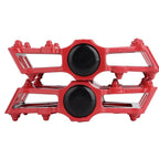 Boruizhen Aluminium Cnc Bike Platform Pedals Lightweight Road Cycling Bicycle Pedals For Mtb Bmx (Red)
